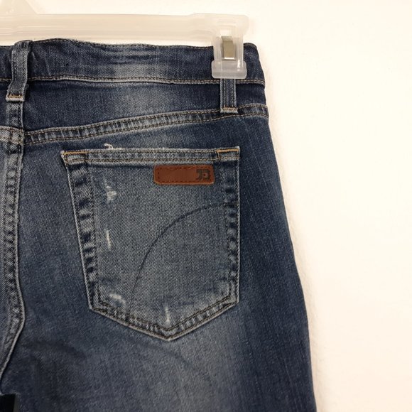 Joe's Jeans Women's Skinny Ankle Jeans Size 27 Distressed Keagan Wash Mid Rise - Picture 5 of 16